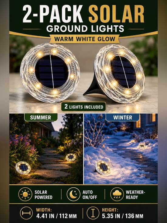 Other - 2 Black Solar Light